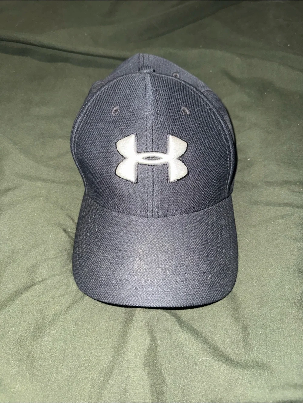 Under Armour black Cap with White Logo